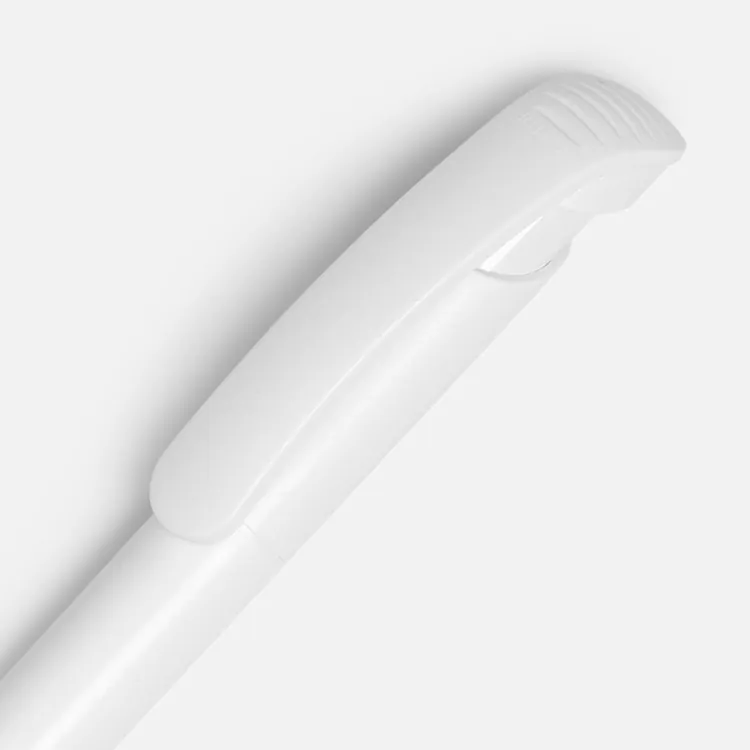 Ручка шариковая Clear Solid, белая арт.4482.60