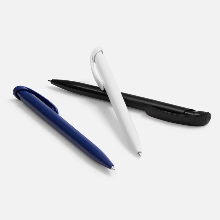 Ручка шариковая Clear Solid, белая арт.4482.60