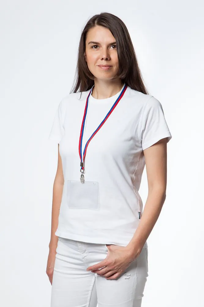 Лента для бейджа Citizen, триколор арт.6875.45