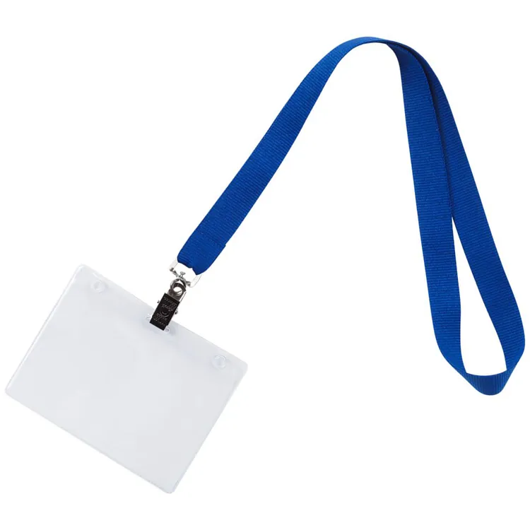 Лента для бейджа Neckband, синяя арт.6876.40