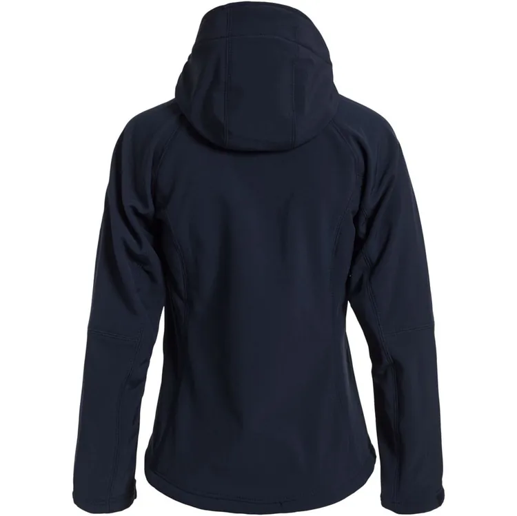 Куртка женская Hooded Softshell темно-синяя арт.JW937003