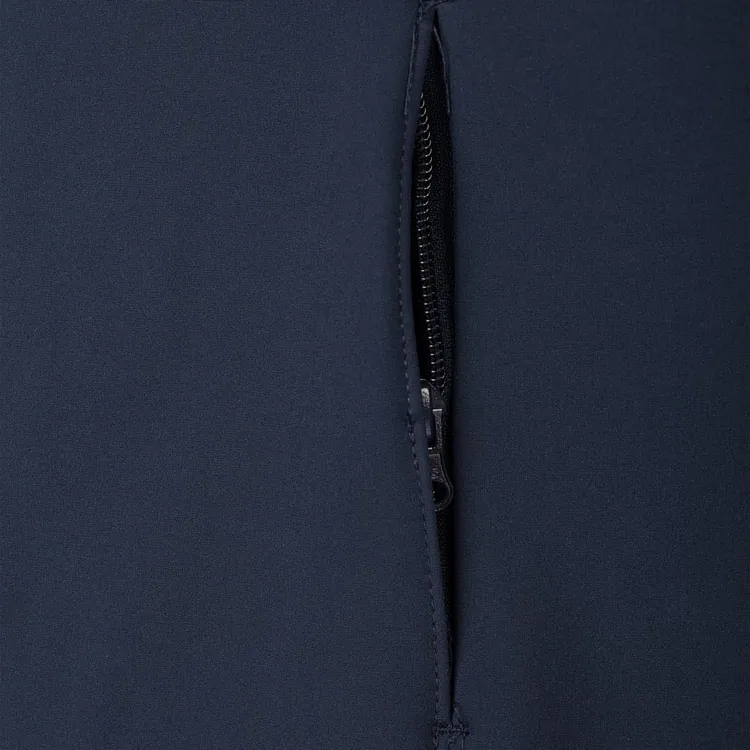 Куртка женская Hooded Softshell темно-синяя арт.JW937003