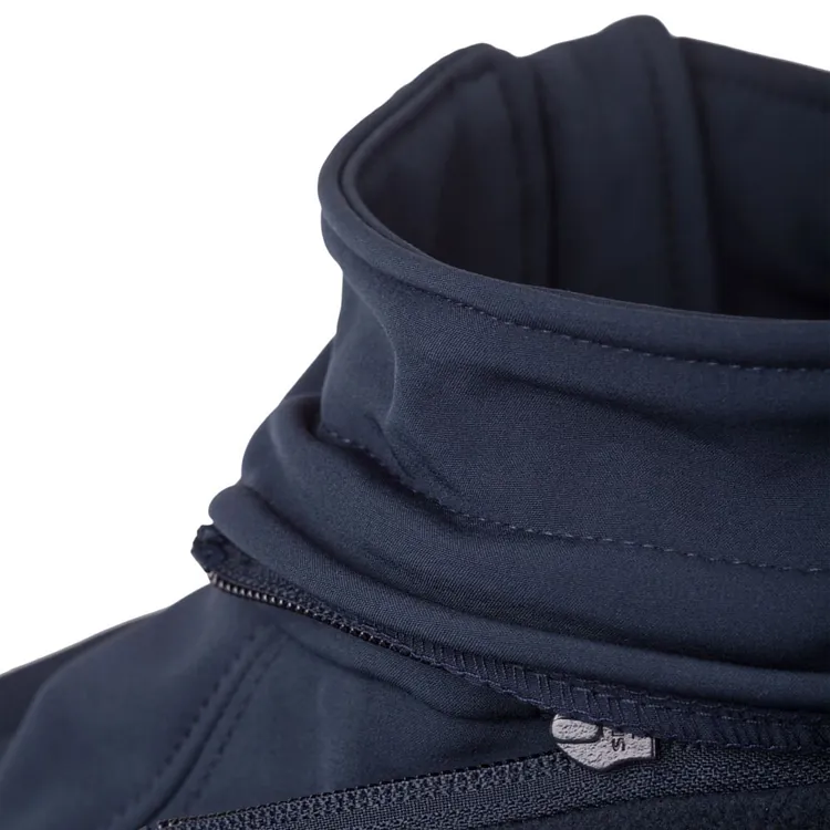 Куртка женская Hooded Softshell темно-синяя арт.JW937003