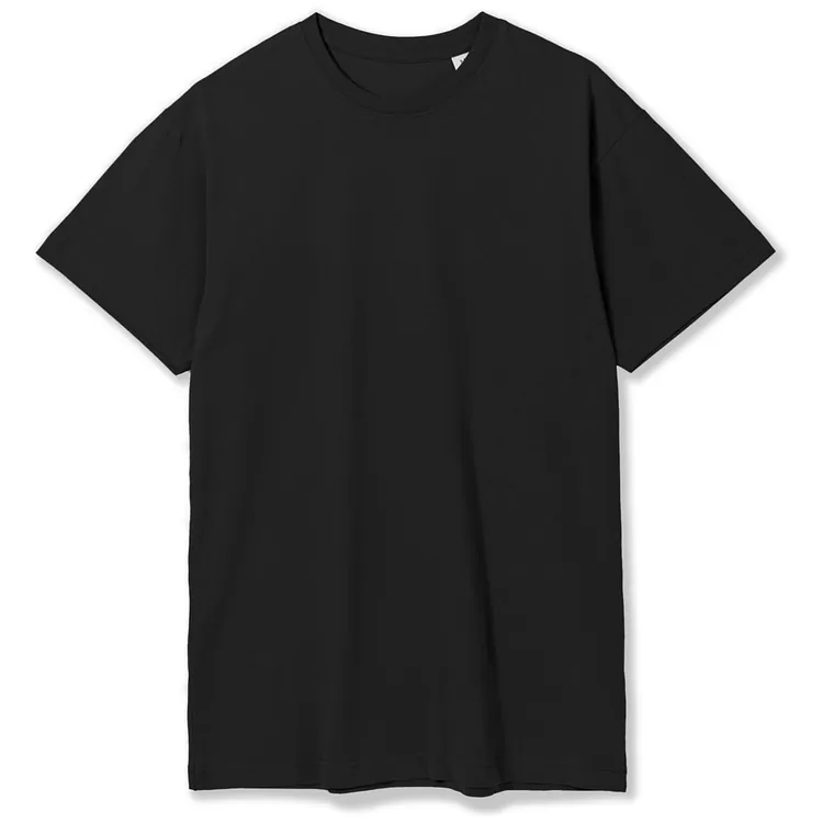 Футболка унисекс T-Bolka 180, черная арт.6994.30