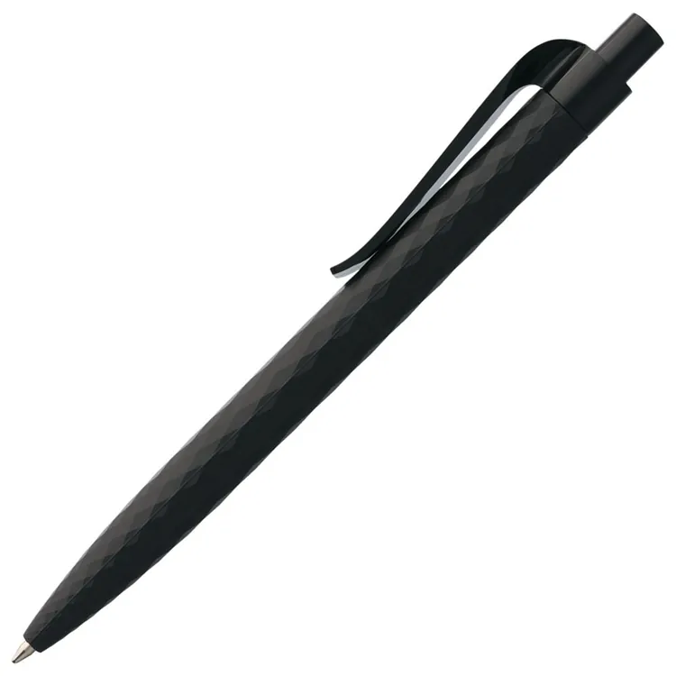Ручка шариковая Prodir QS01 PRP-P Soft Touch, черная арт.7090.30