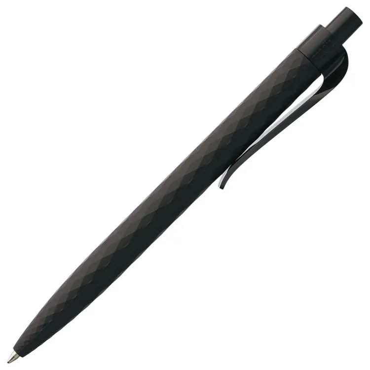 Ручка шариковая Prodir QS01 PRP-P Soft Touch, черная арт.7090.30