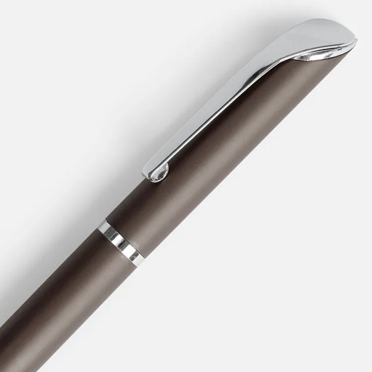 Ручка шариковая Glide, серо-коричневая арт.6886.11