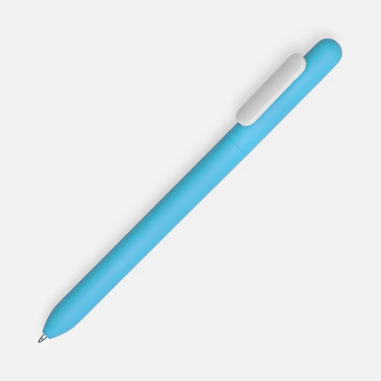 Ручка шариковая Swiper Soft Touch, голубая с белым арт.6969.44