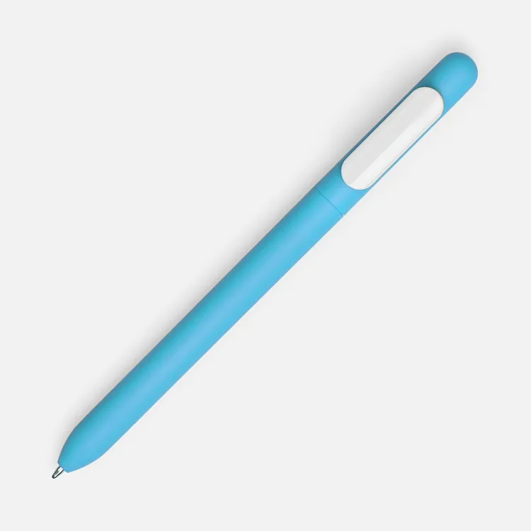 Ручка шариковая Swiper Soft Touch, голубая с белым арт.6969.44