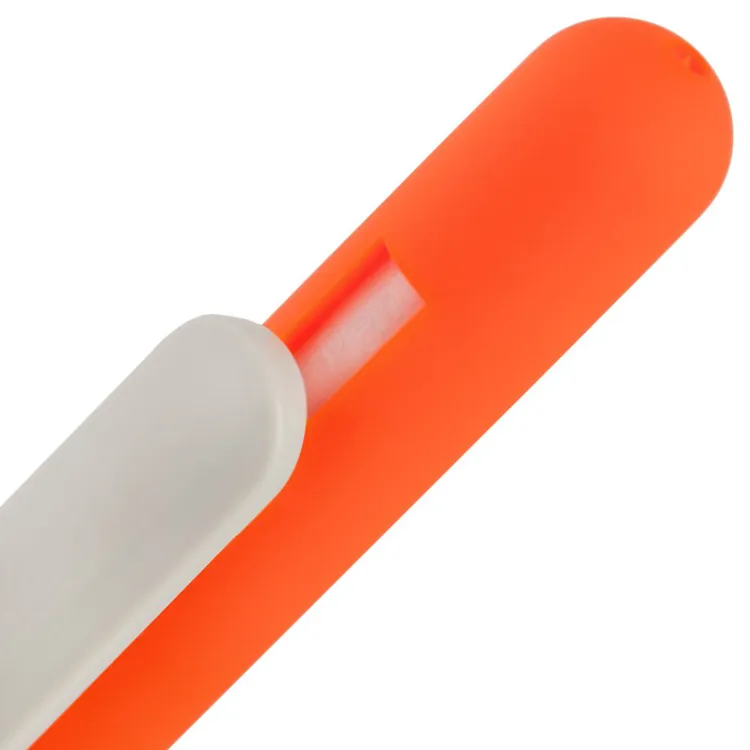 Ручка шариковая Swiper Soft Touch, неоново-оранжевая с белым арт.6969.62