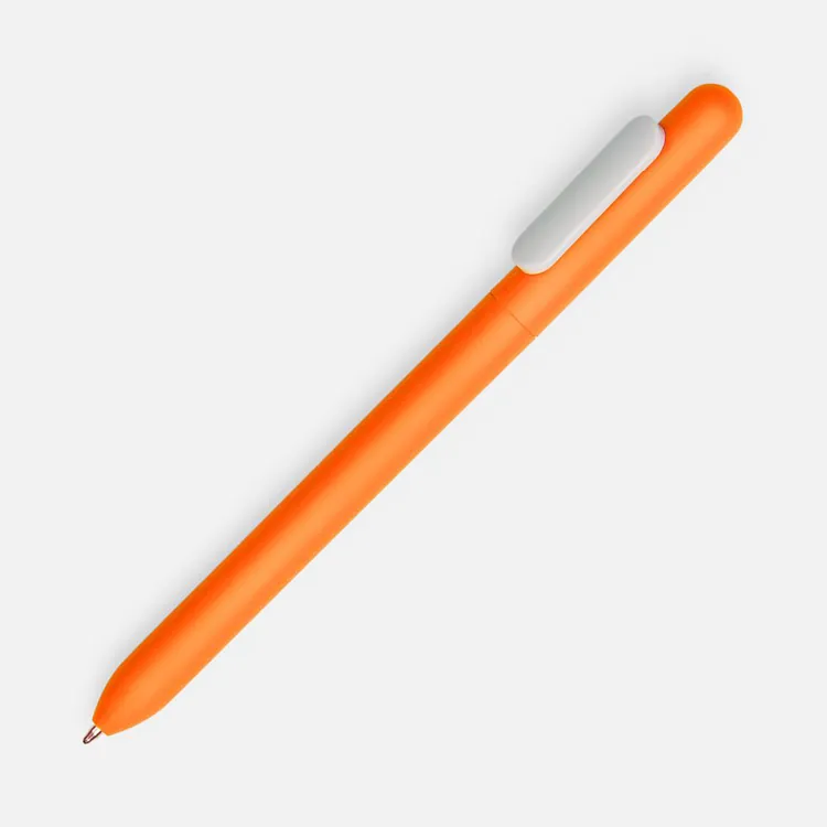 Ручка шариковая Swiper Soft Touch, неоново-оранжевая с белым арт.6969.62