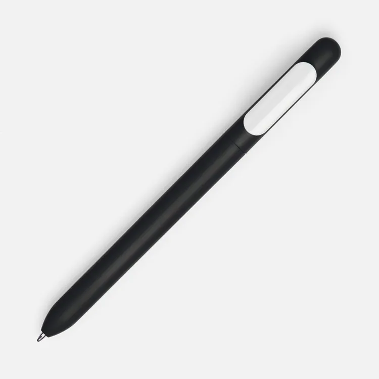 Ручка шариковая Swiper Soft Touch, черная с белым арт.6969.63