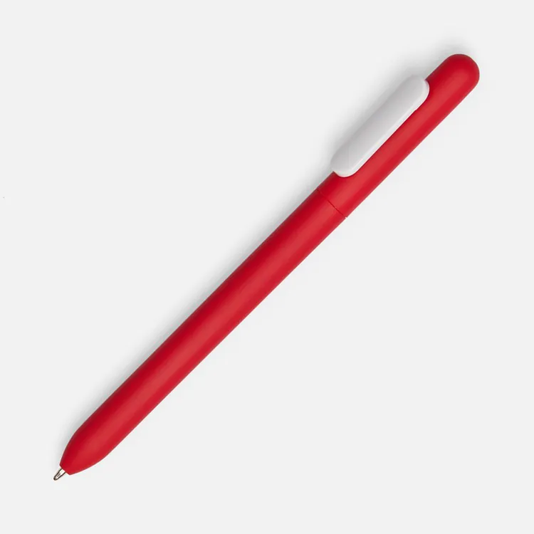 Ручка шариковая Swiper Soft Touch, красная с белым арт.6969.65