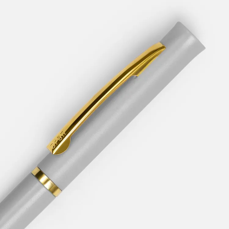 Ручка шариковая Euro Gold, серая арт.4475.11