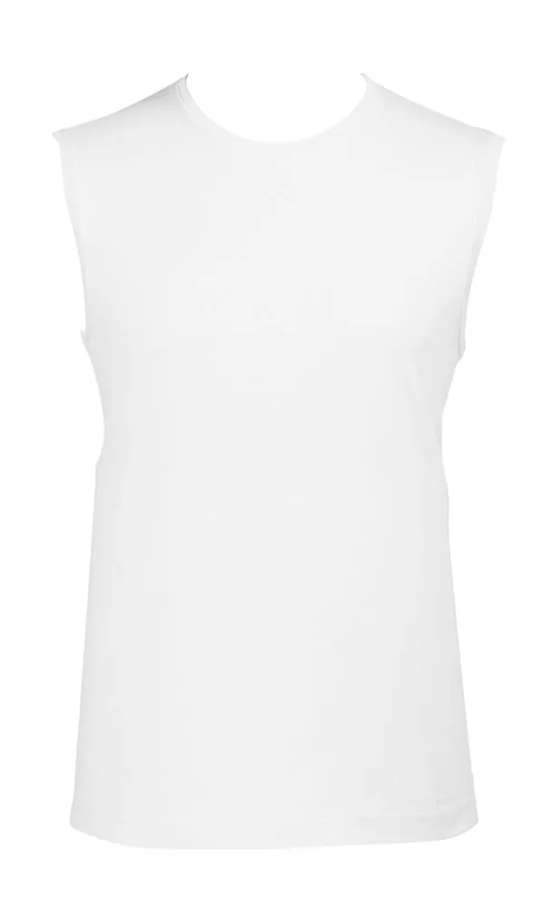 Футболка мужская без рукавов Jazzy 170, белая арт.1375.60