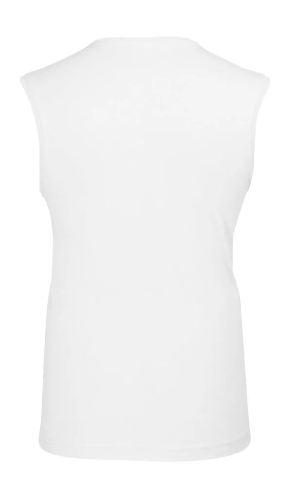 Футболка мужская без рукавов Jazzy 170, белая арт.1375.60