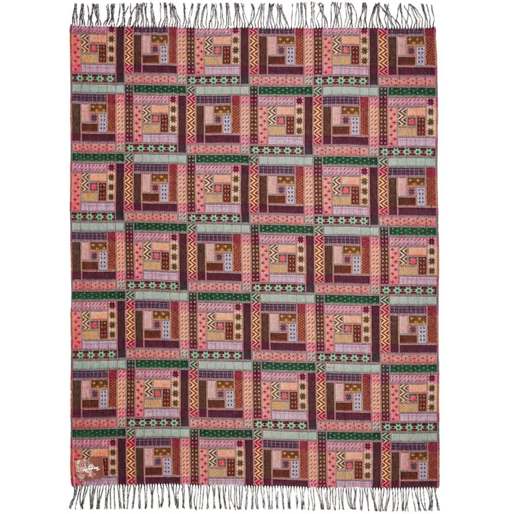 Плед Baltimora, бордовый арт.10019.55