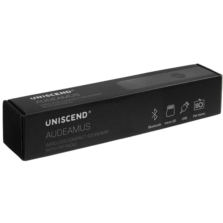 Беспроводная стереоколонка Uniscend Audeamus, белая арт.18001.60