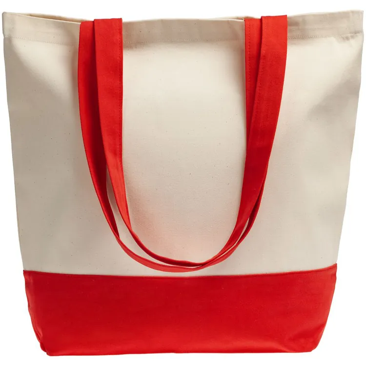 Холщовая сумка Shopaholic, красная арт.11743.50