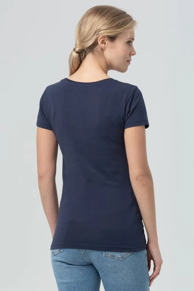 Футболка женская Martin Women, темно-синяя арт.02856319