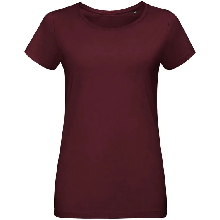 Футболка женская Martin Women, бордовая арт.02856167