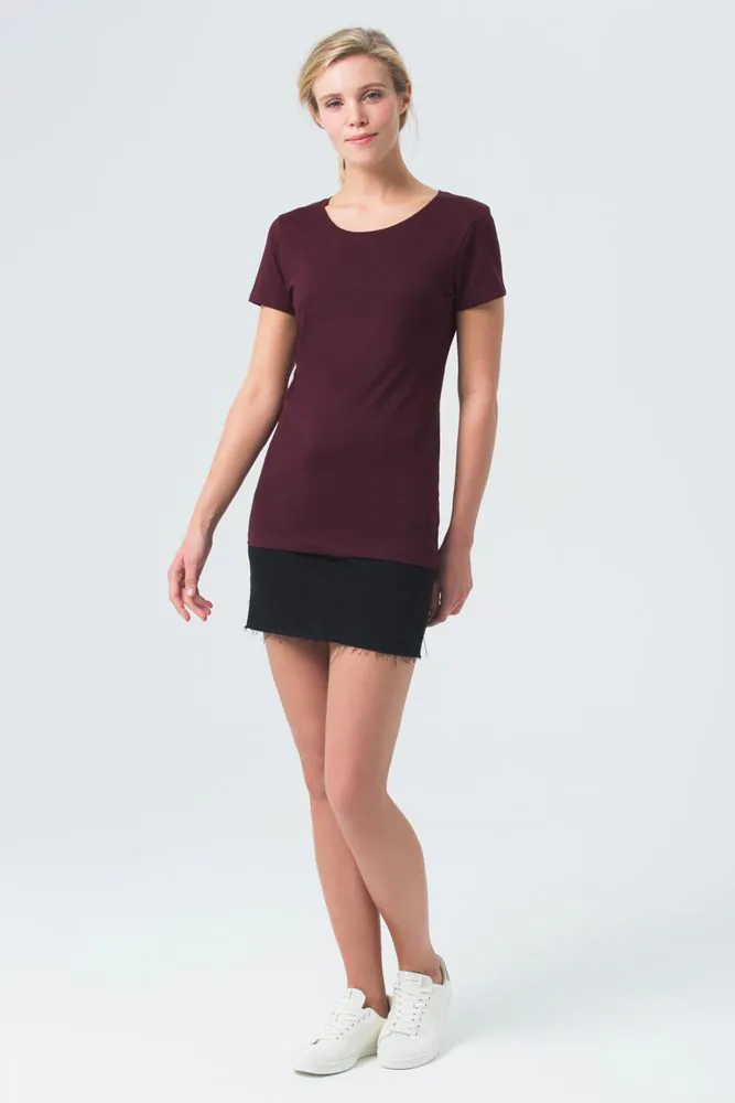 Футболка женская Martin Women, бордовая арт.02856167