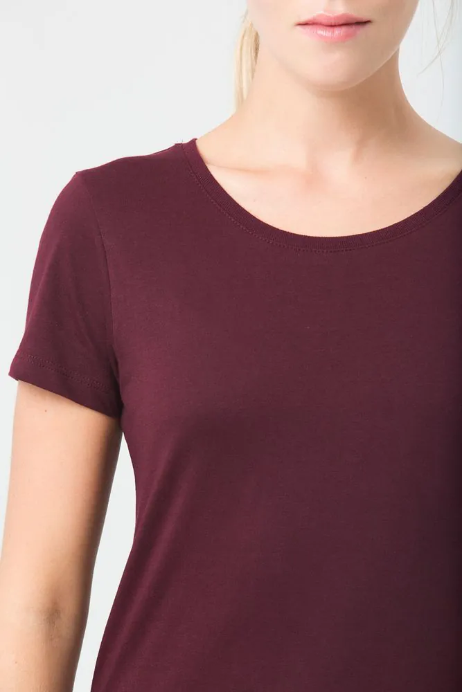 Футболка женская Martin Women, бордовая арт.02856167