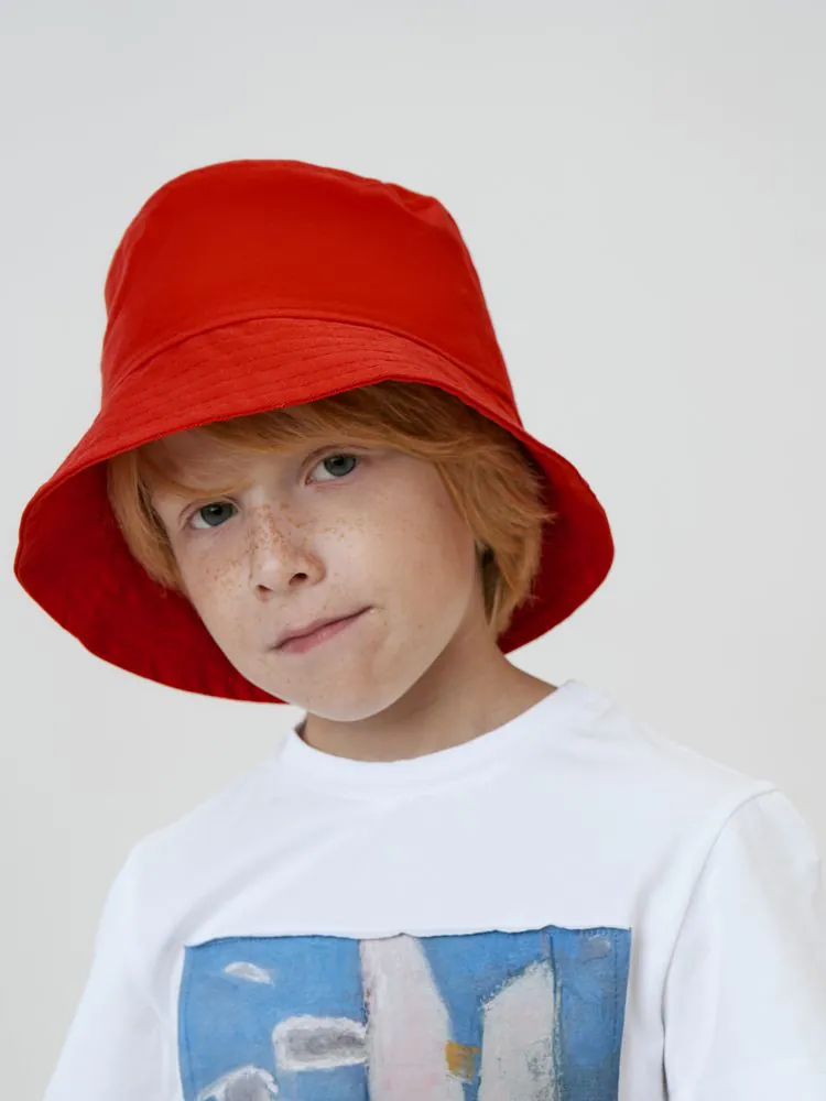 Панама детская Bizbolka Challenge Kids, красная арт.11153.50
