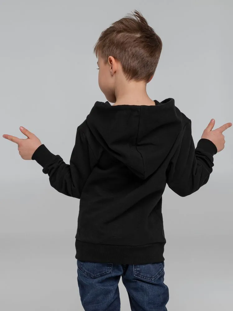 Толстовка с капюшоном детская Kirenga Kids, черная арт.11147.30