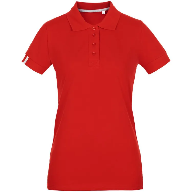 Рубашка поло женская Virma Premium Lady, красная арт.11146.50