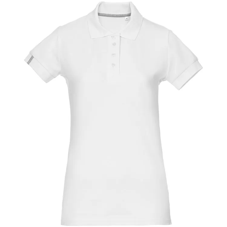 Рубашка поло женская Virma Premium Lady, белая арт.11146.60