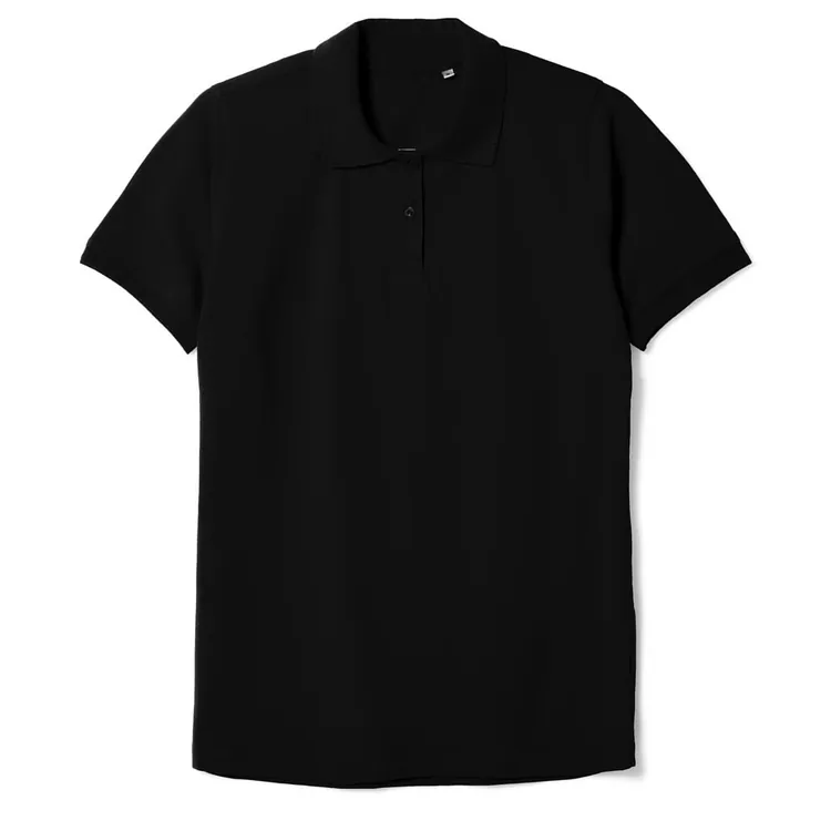 Рубашка поло женская Virma Stretch Lady, черная арт.11144.30