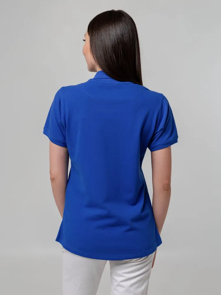 Рубашка поло женская Virma Stretch Lady, ярко-синяя арт.11144.44