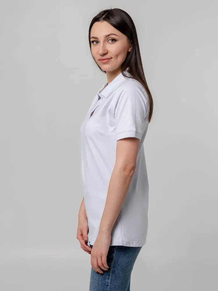 Рубашка поло женская Virma Stretch Lady, белая арт.11144.60