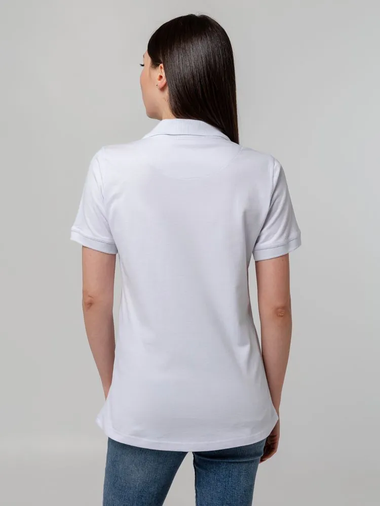 Рубашка поло женская Virma Stretch Lady, белая арт.11144.60