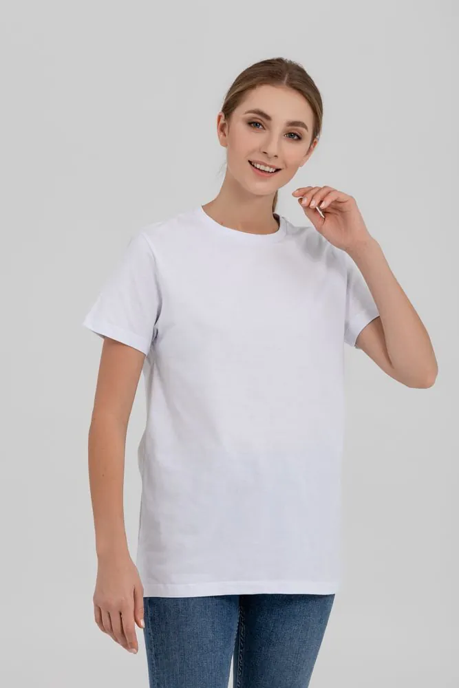 Футболка унисекс T-bolka 160 Original, белая арт.11140.60