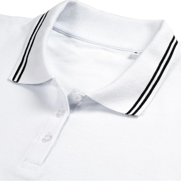 Рубашка поло женская Virma Stripes Lady, белая арт.11139.60