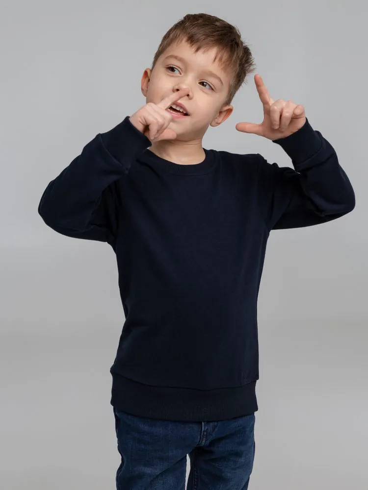 Свитшот детский Toima Kids, темно-синий арт.11136.40