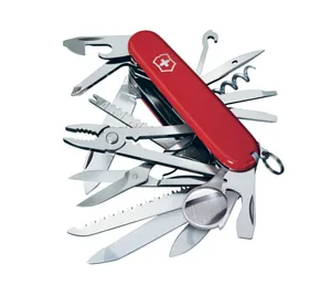 Офицерский нож Swisschamp 91, красный арт.5057.50