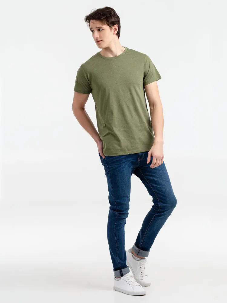 Футболка мужская Regent Fit 150, меланж хаки арт.00553288