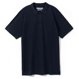 Рубашка поло мужская Neptune, темно-синяя арт.11129.40
