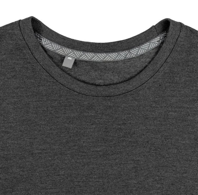 Футболка унисекс Firm Wear, черный меланж арт.11125.30