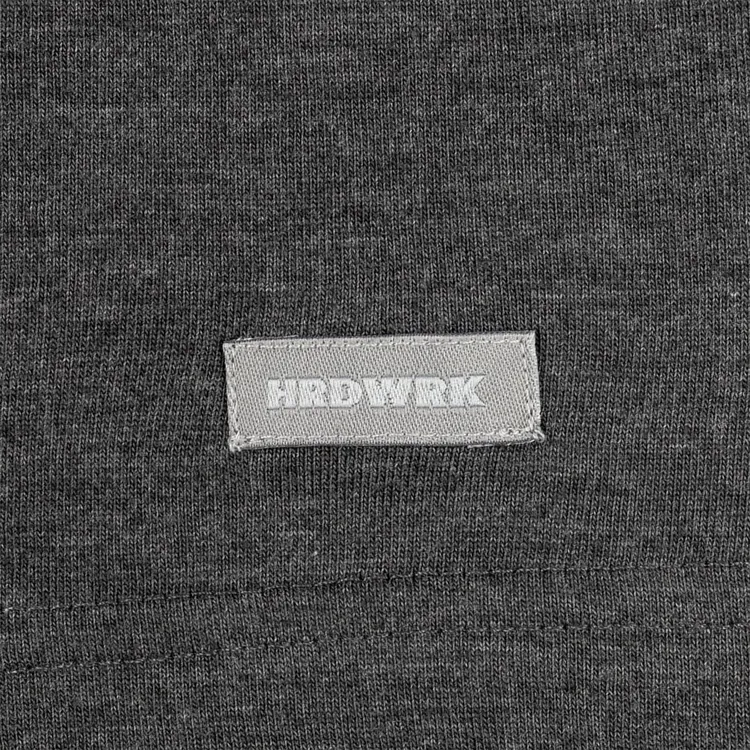 Футболка унисекс Firm Wear, черный меланж арт.11125.30