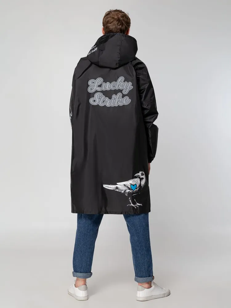 Дождевик Rainman Zip, черный арт.11124.30