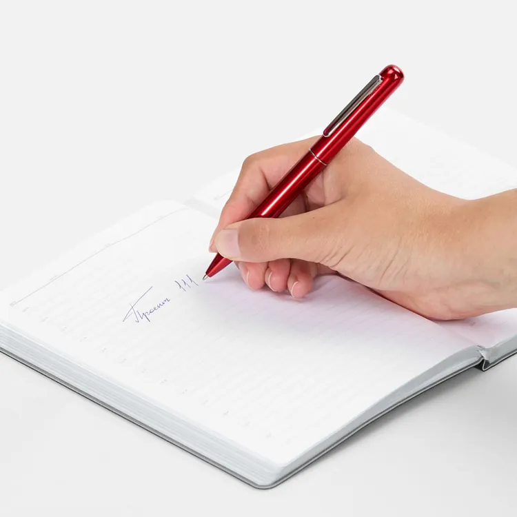 Ручка шариковая Scribo, красная арт.10571.50