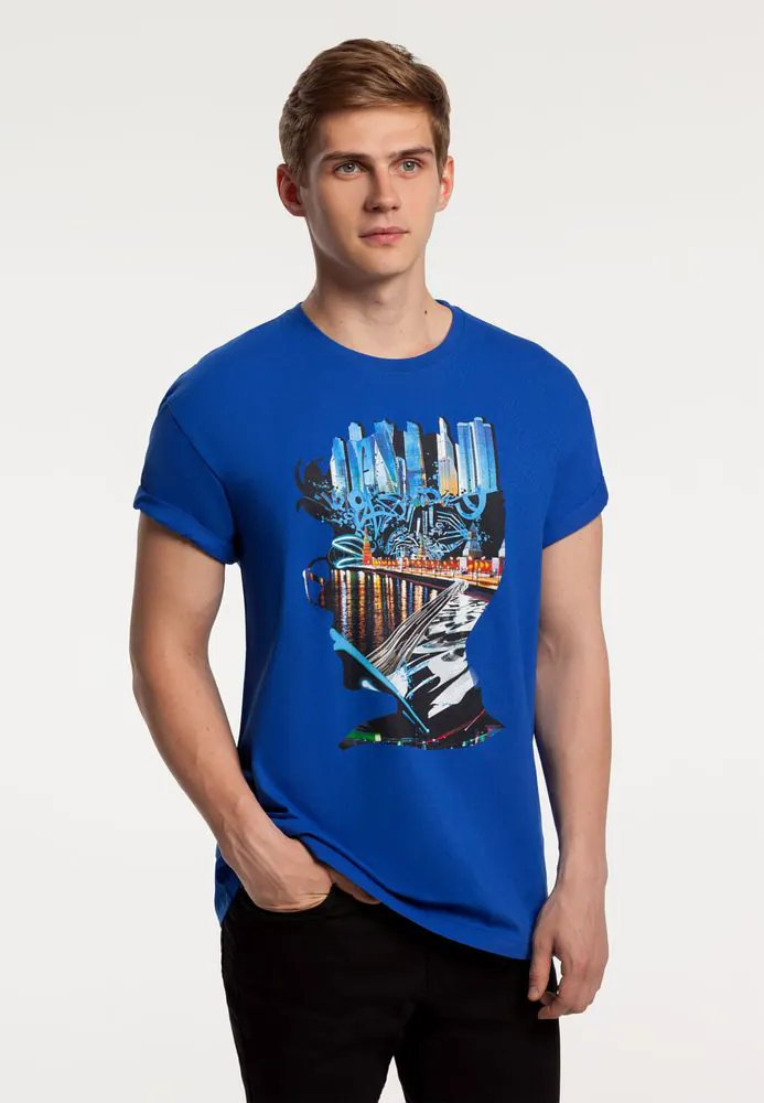 Футболка Moscow Boy, ярко-синяя арт.70050.44