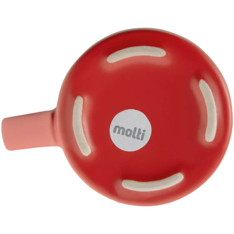 Кружка Modern Bell, матовая, красная арт.10734.50