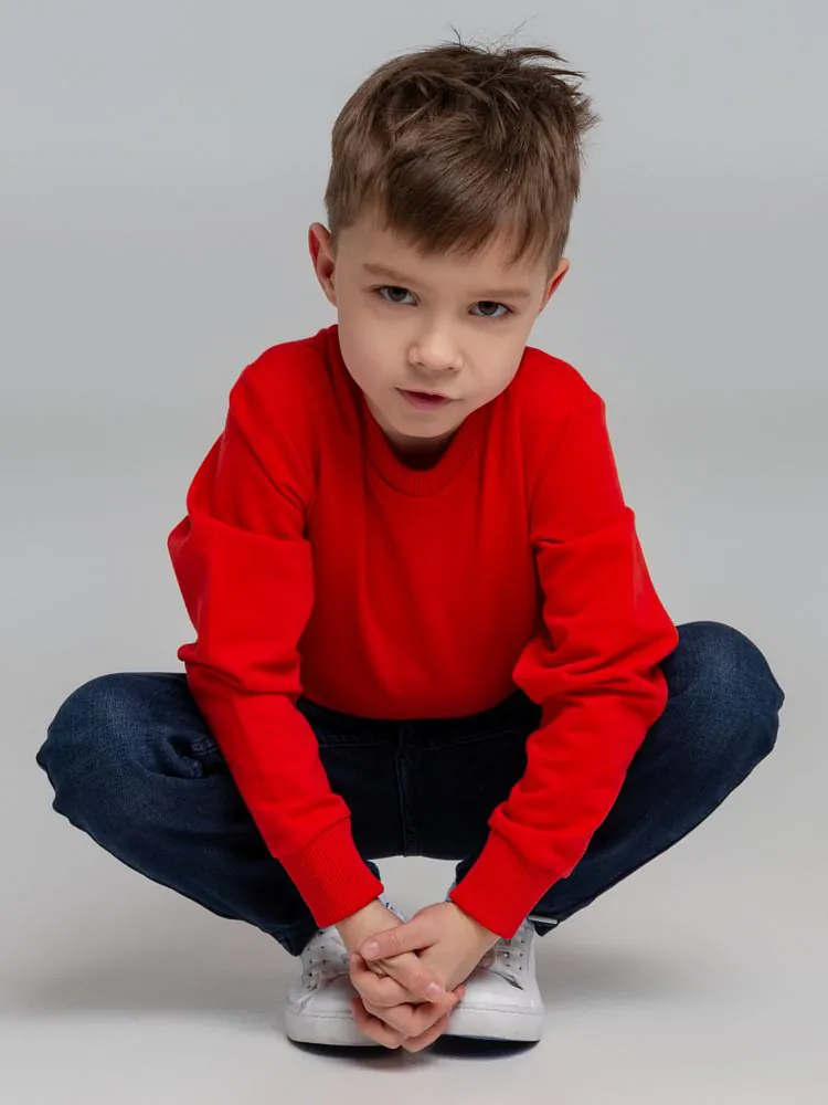 Свитшот детский Toima Kids, красный арт.11136.50