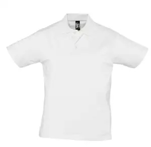 Рубашка поло мужская Prescott Men 170, белая арт.6086.60