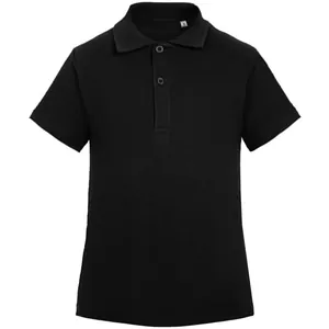 Рубашка поло детская Virma Kids, черная арт.11575.30